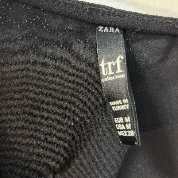 Zara-  Flutter Sleeve Blouse-M - Picture 3 of 4